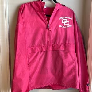 Georgia College Champion Rain Jacket